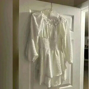White Romper